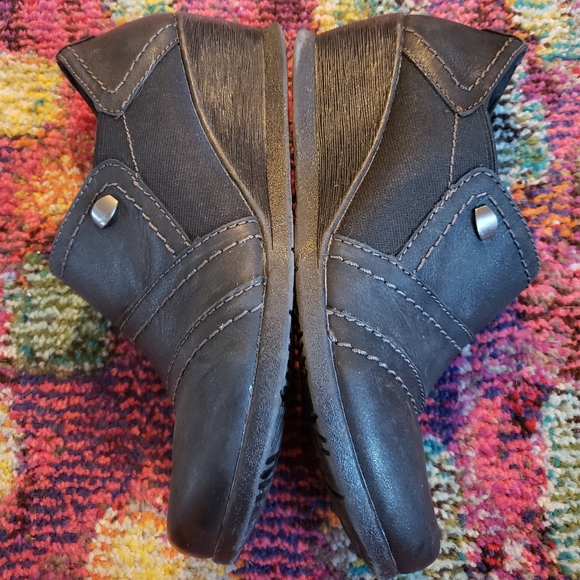 Earth Origins black leather comfort shoe sz 7.5 - Picture 5 of 8